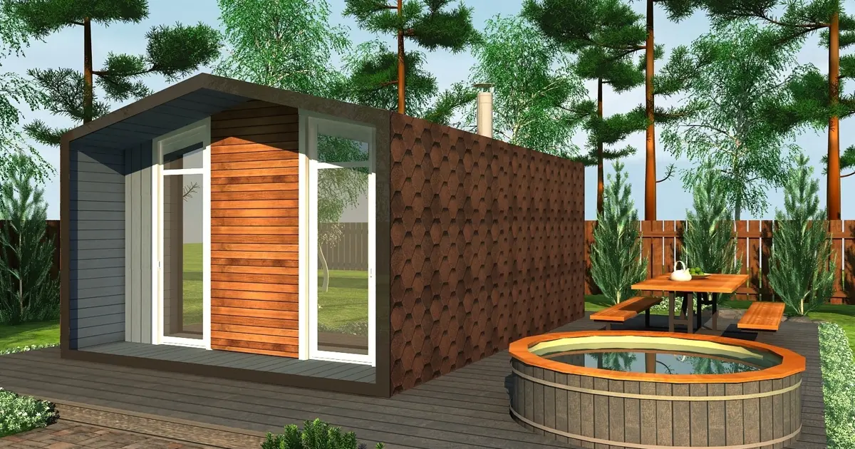 Бани модульные проекты и цены Бани модульные проекты и цены